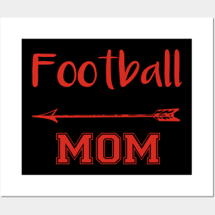 Football mom Posters and Art